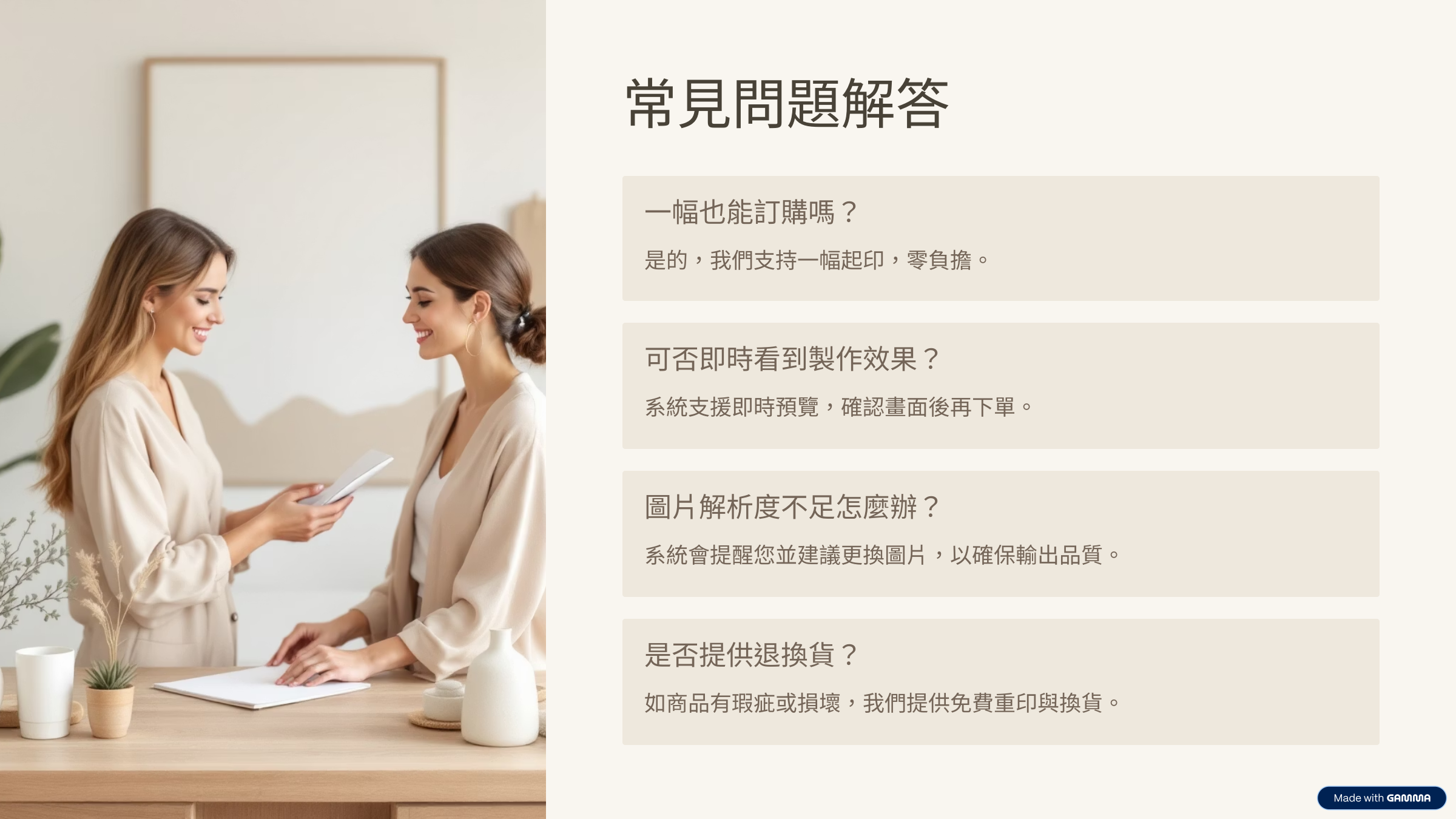 常見問題