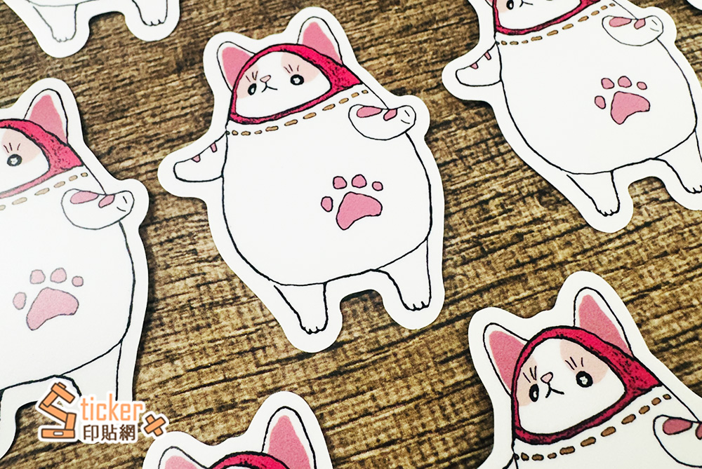彩色精品PVC貼紙(戶外用)