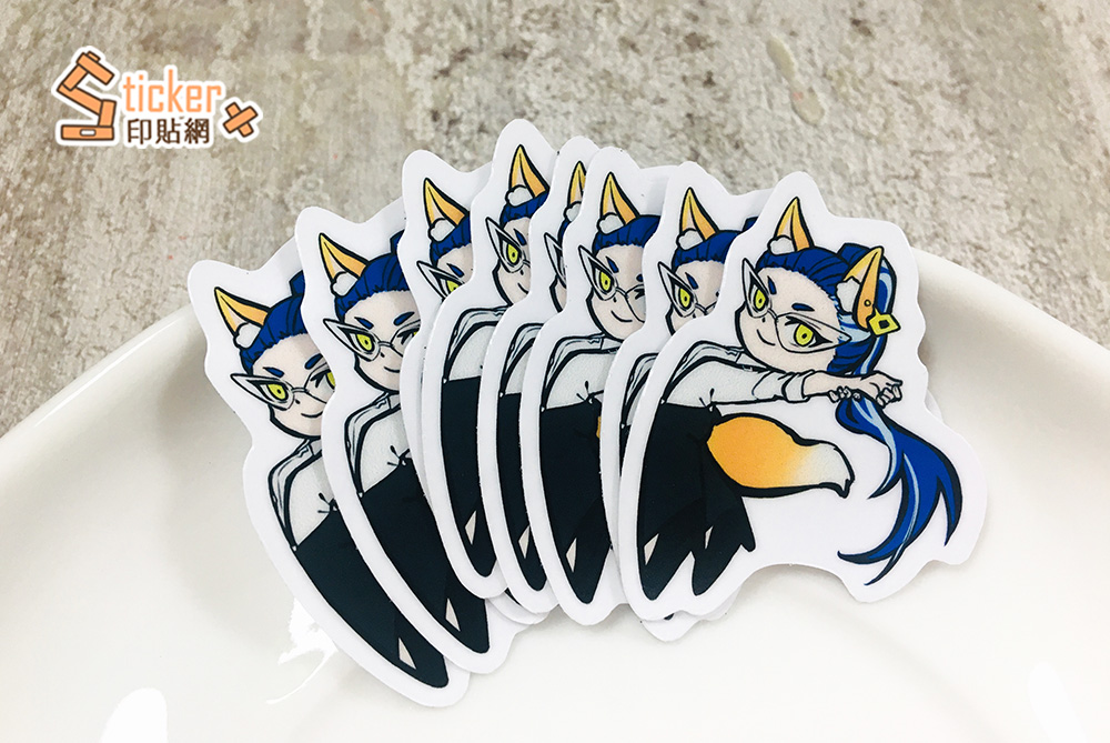 彩色精品PVC貼紙(戶外用)